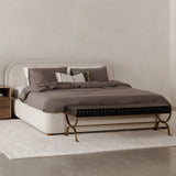 Colin Oatmeal Bed - King/Queen