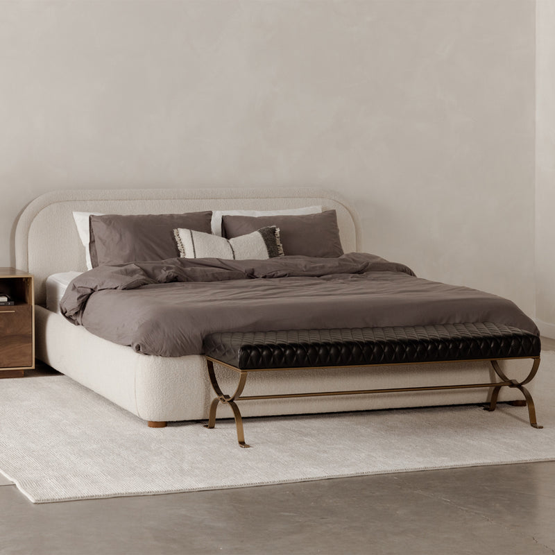 Colin Oatmeal Bed - King/Queen