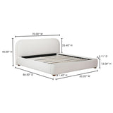 Colin Oatmeal Bed - King/Queen