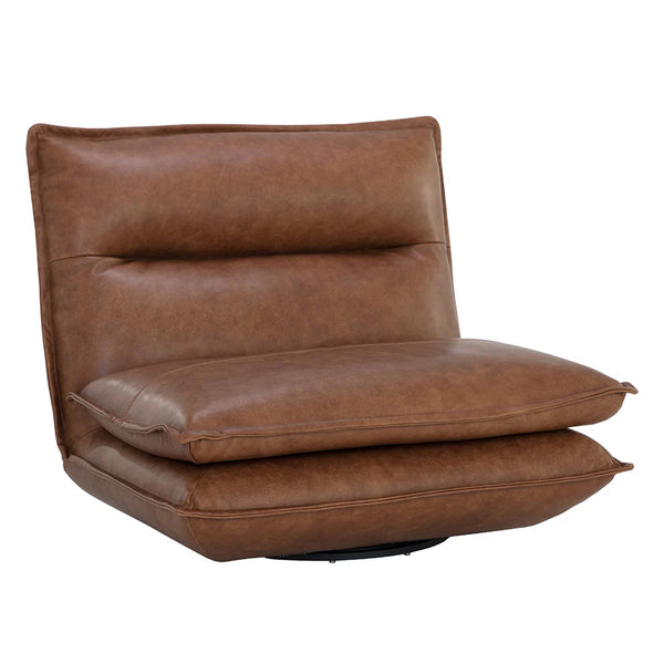 Colson Swivel Armless Chair