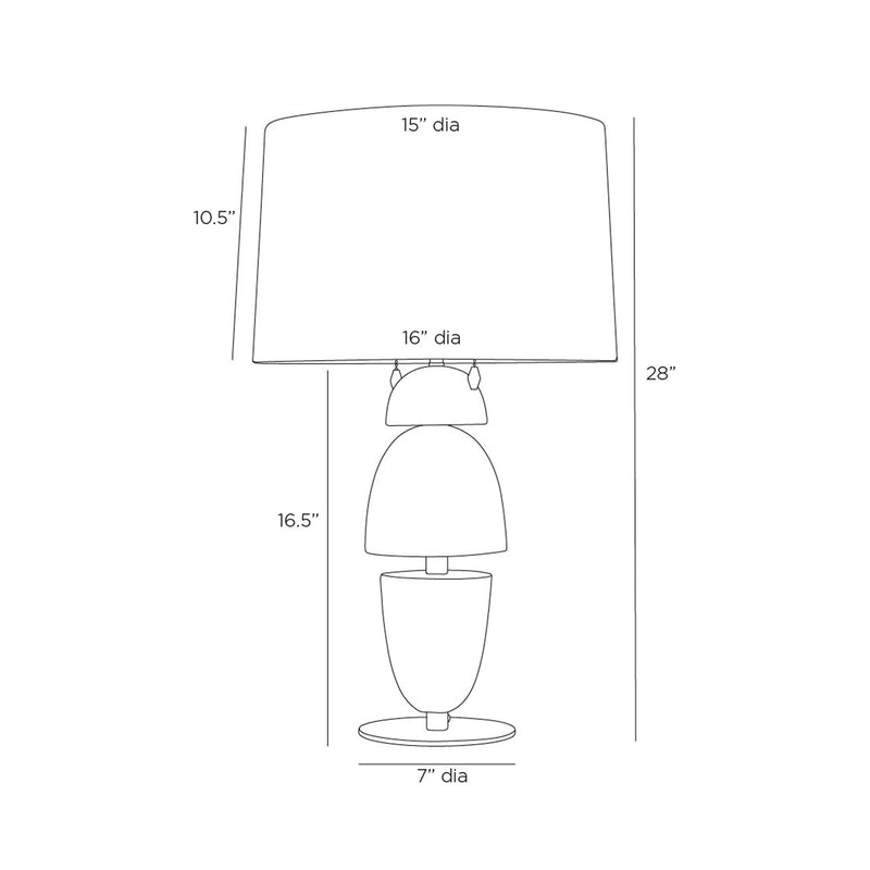 Comal Lamp