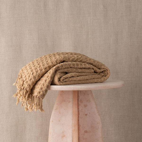 Corfu Cotton Throw | Nutmeg