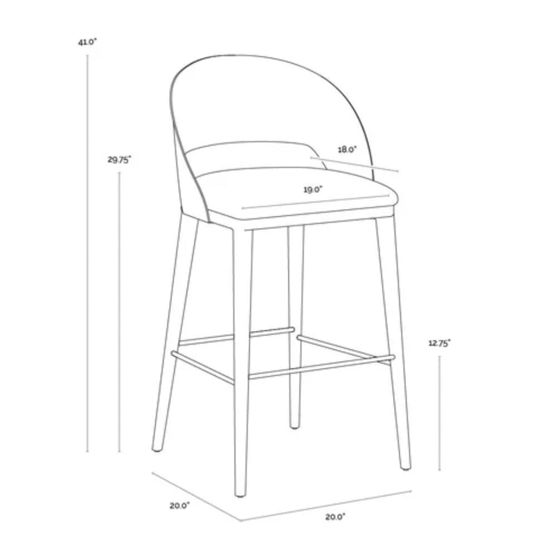Dezirae Bar/Counter Stool