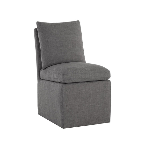 Glenrose Wheeled Dining Chair