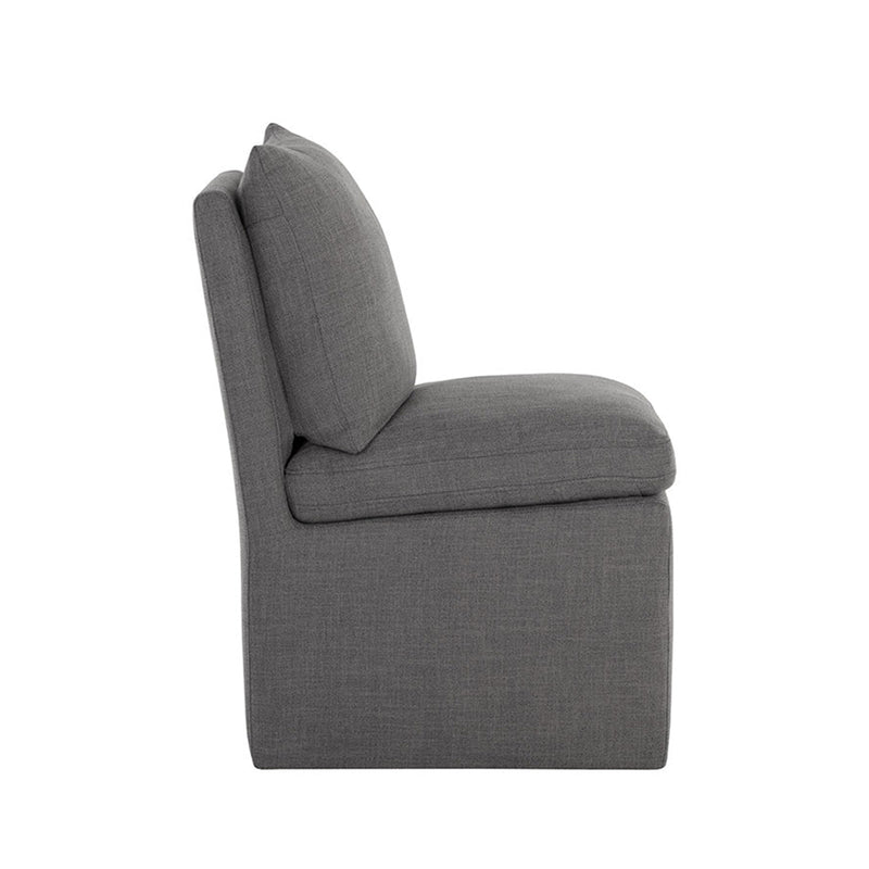 Glenrose Wheeled Dining Chair