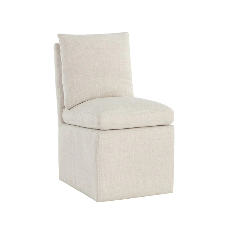 Glenrose Wheeled Dining Chair