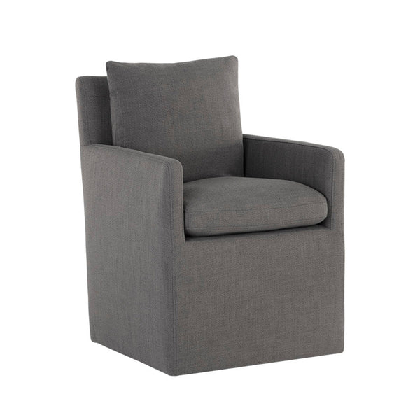 Glenrose Wheeled Dining Armchair