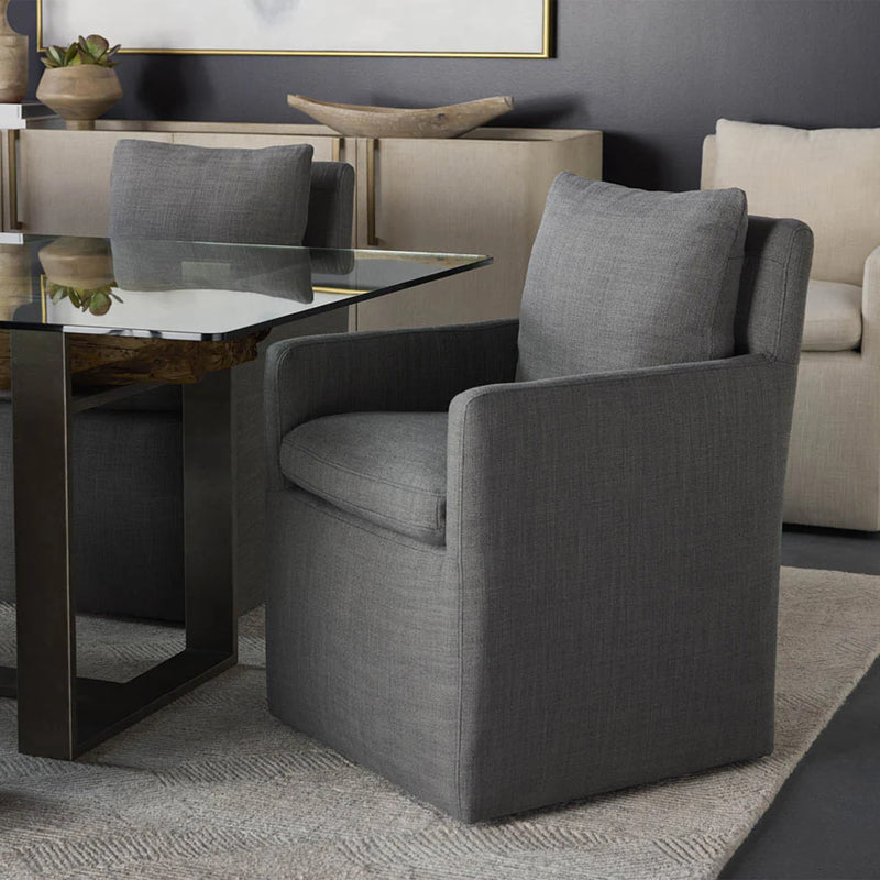 Glenrose Wheeled Dining Armchair