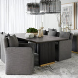 Glenrose Wheeled Dining Armchair