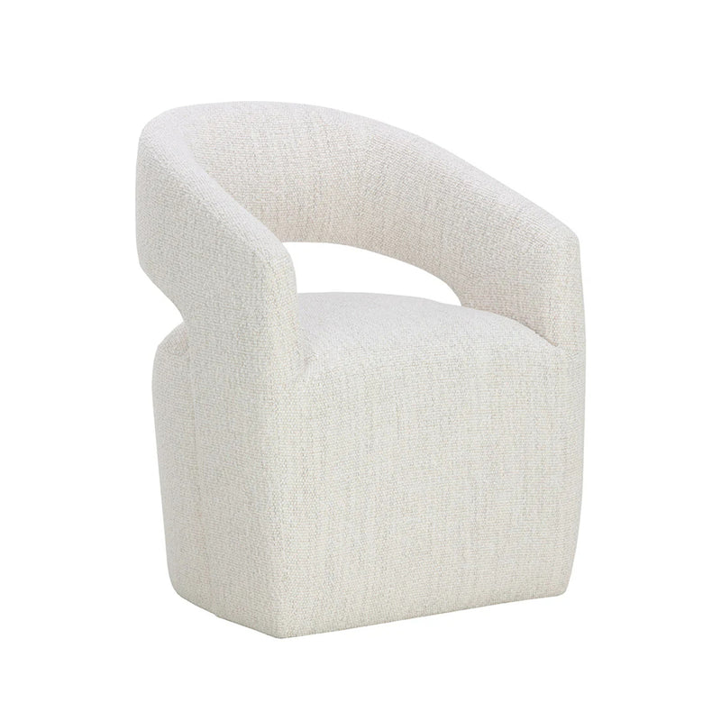 Lloret Wheeled Dining Armchair