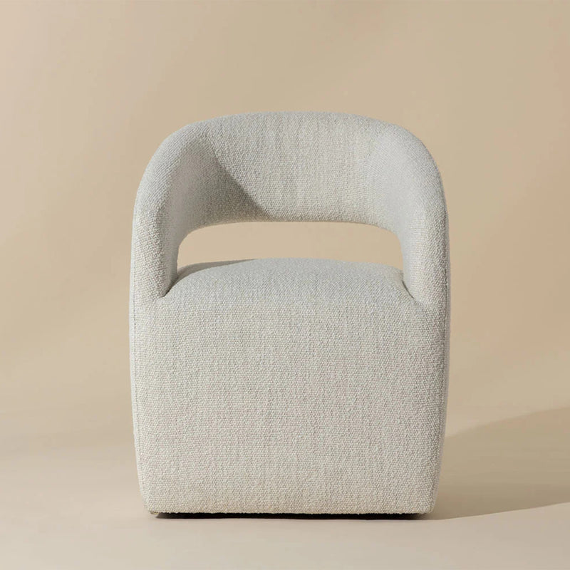 Lloret Wheeled Dining Armchair