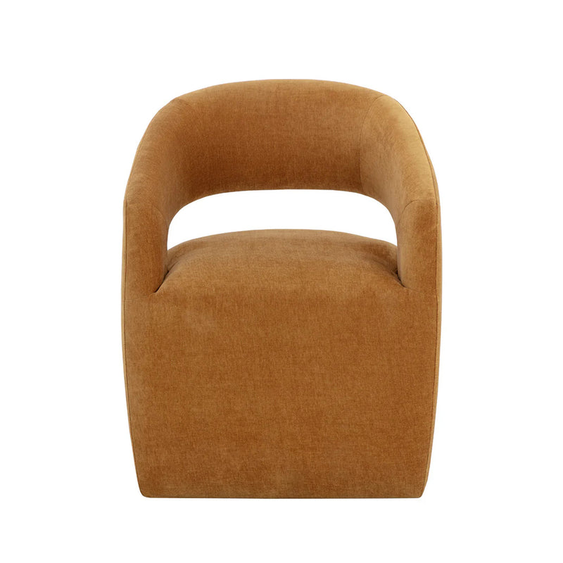Lloret Wheeled Dining Armchair
