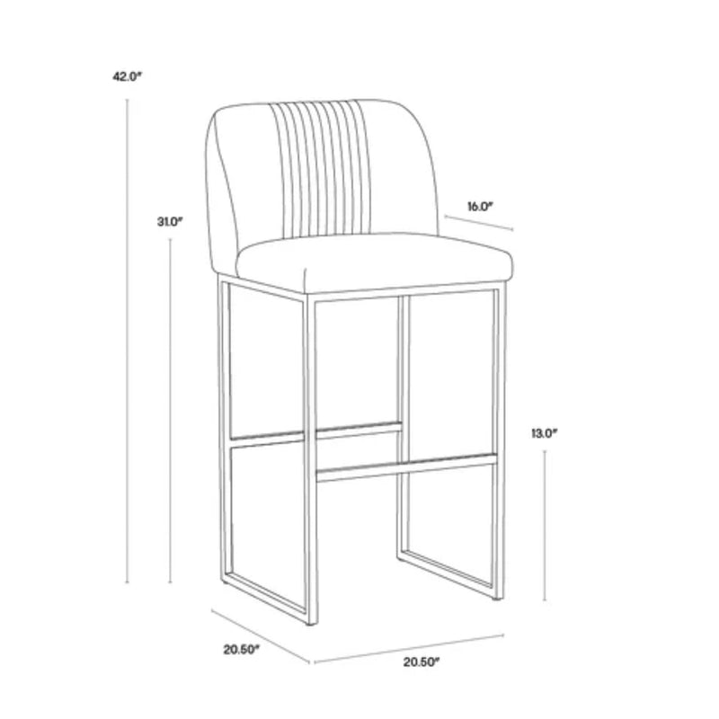 Nevin Bar/Counter Stool