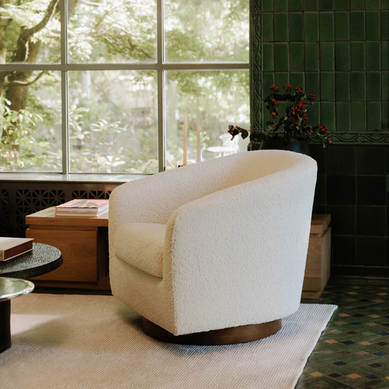Oscy Swivel Chair - Fabrics