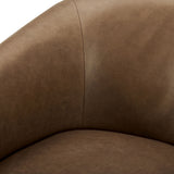 Oscy Swivel Chair - Leather