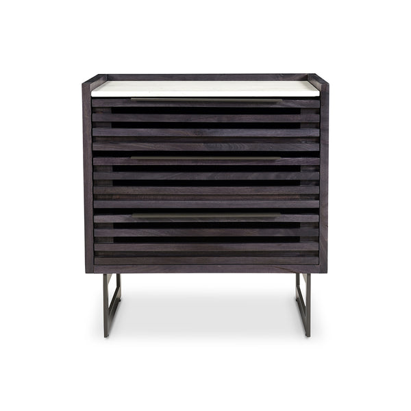 Paloma 3 Drawer Nightstand