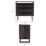 Paloma 3 Drawer Nightstand