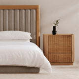 Povera 3 Drawer Nightstand