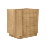 Povera 3 Drawer Nightstand