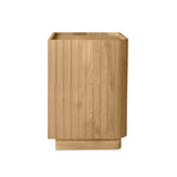 Povera 3 Drawer Nightstand
