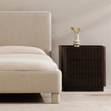 Povera 3 Drawer Nightstand