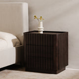 Povera 3 Drawer Nightstand