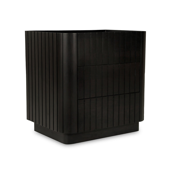 Povera 3 Drawer Nightstand