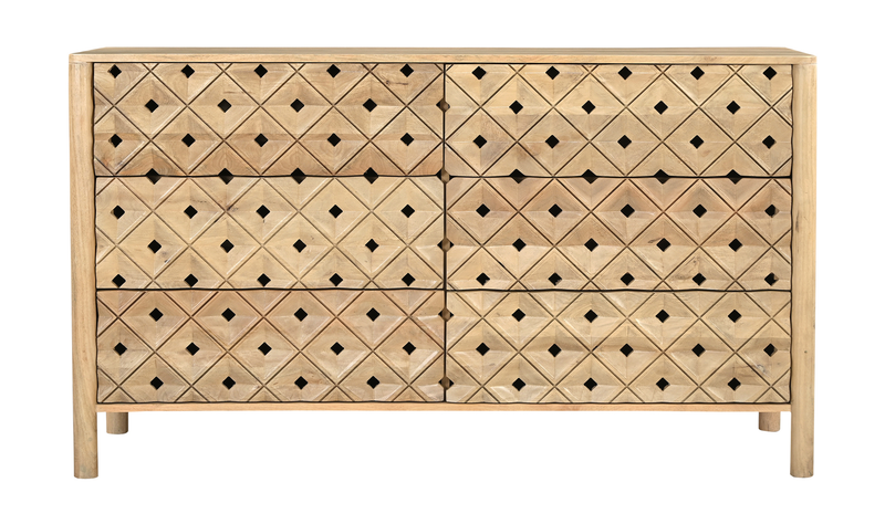 Fulton 6 Drawer Dresser