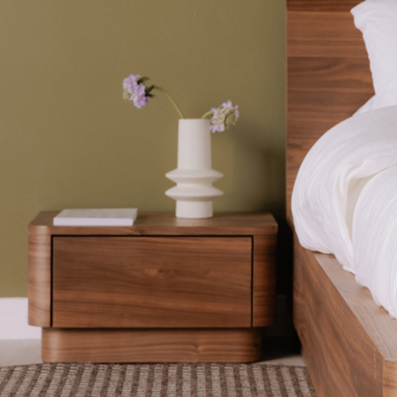 Round Off Small Nightstand