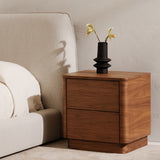 Round Off Tall Nightstand