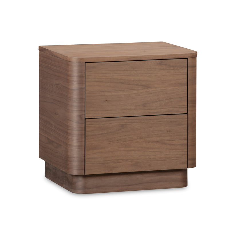 Round Off Tall Nightstand