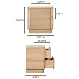 Round Off Tall Nightstand