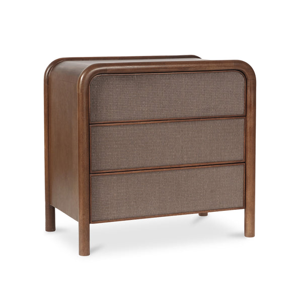 Rye 3 Drawer Nightstand