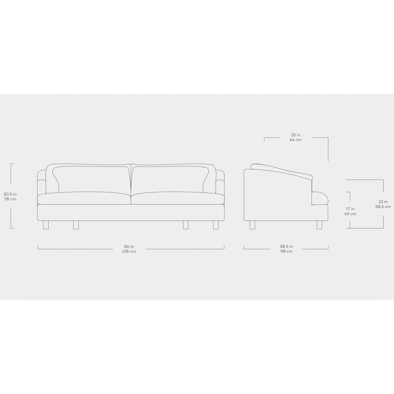 Thalia Sofa - Leathers