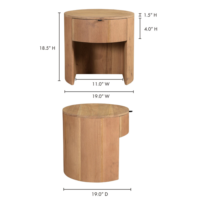 Theo One Drawer Nightstand