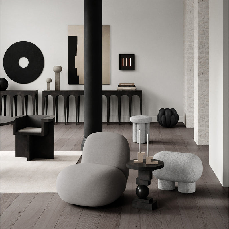 Toe Chair Flat - Sunproof Taupe