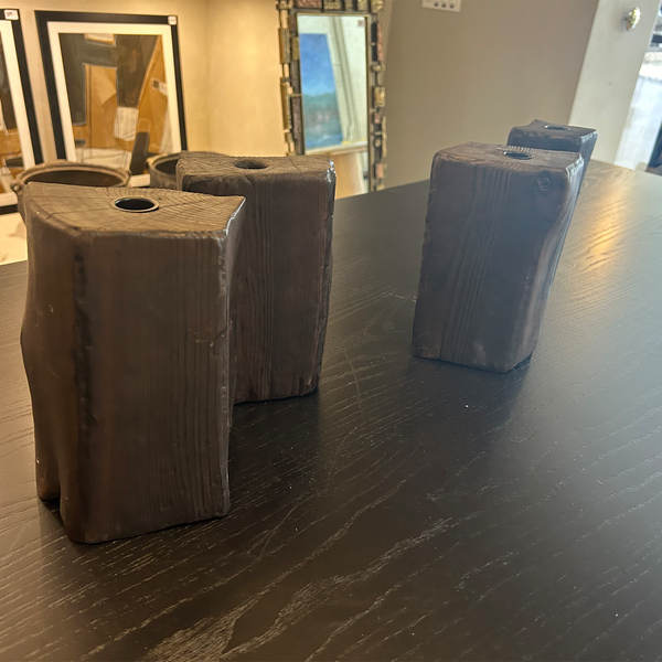Cedar Candlesticks - Floor Models