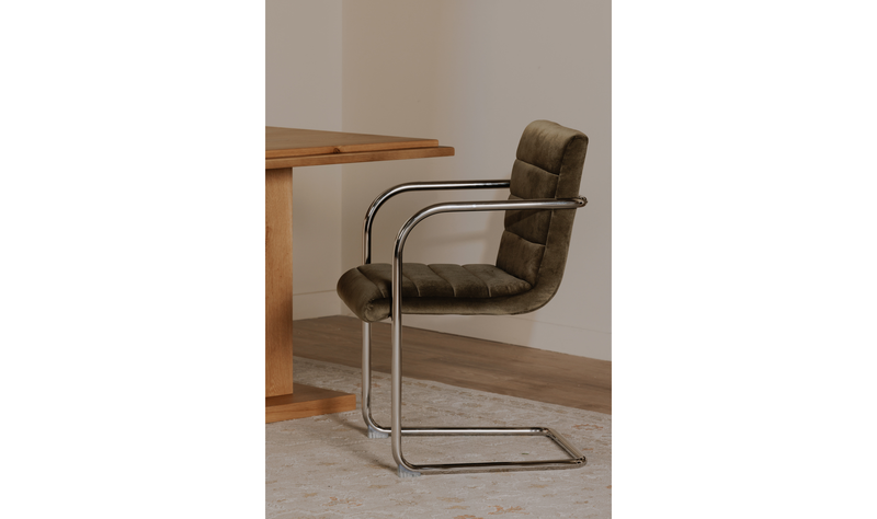Pedro Dining Chair Beige (Set of Two)