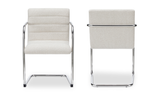 Pedro Dining Chair Beige (Set of Two)