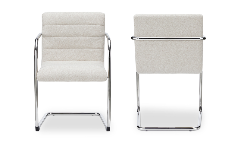 Pedro Dining Chair Beige (Set of Two)