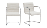 Pedro Dining Chair Beige (Set of Two)