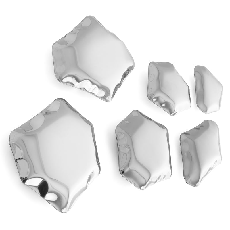 Kamyki 6 Set - Inox