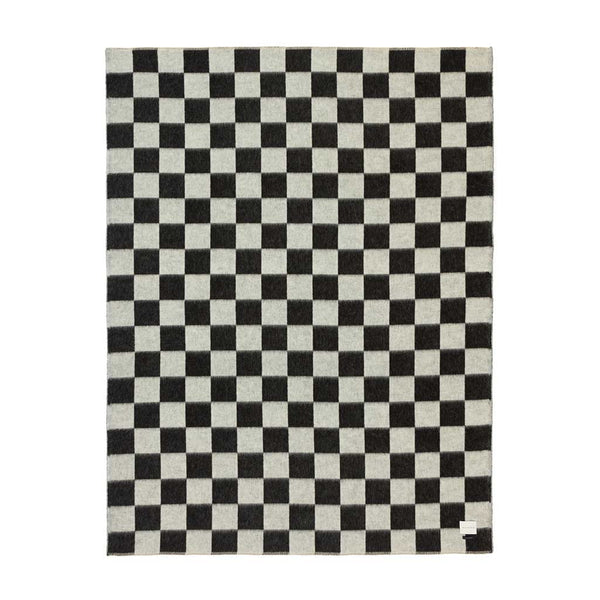 Crosby Heirloom Blanket - Black/Ivory
