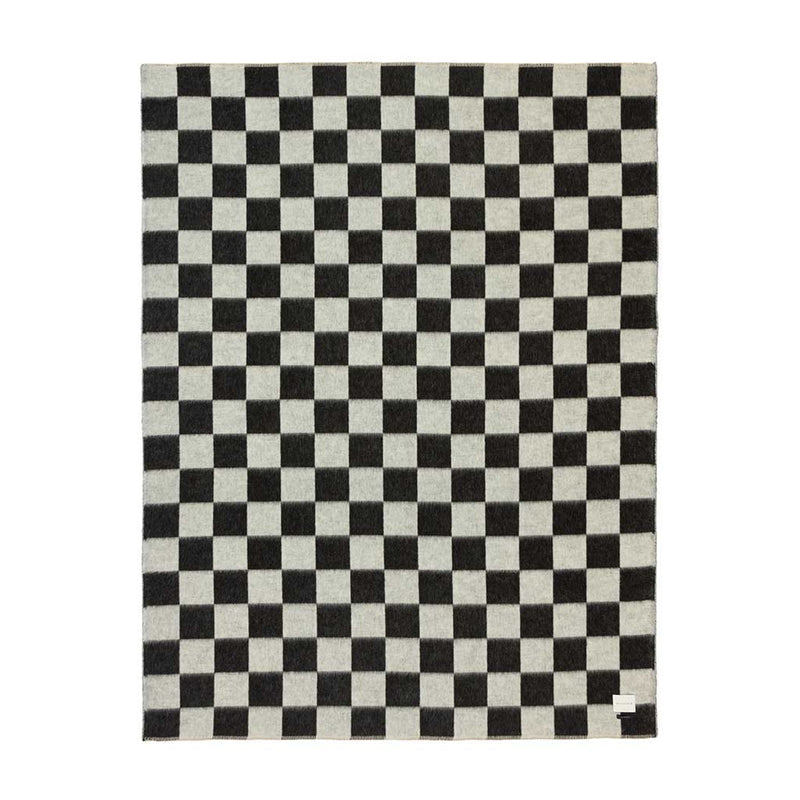 Crosby Heirloom Blanket - Black/Ivory