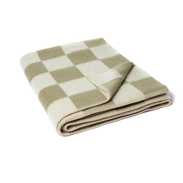 Crosby Heirloom Blanket - Boa/Ivory