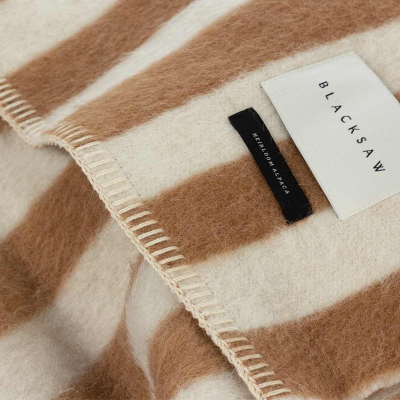 Stills Heirloom Blanket - Tobacco/Ivory