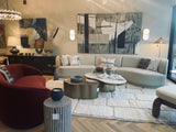 Modern Check Beni Ouarain Rug