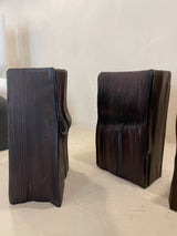 Cedar Split Candlestick Quad 8"